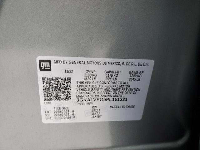 3GKALVEG5PL151321 GMC Terrain Slt