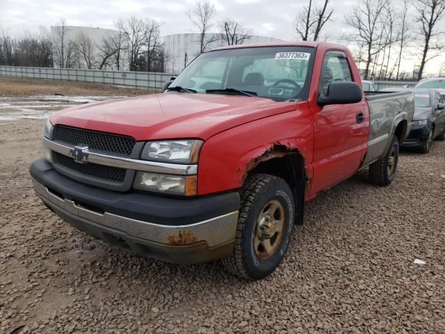Salvage cars for sale from Copart Central Square, NY: 2003 Chevrolet Silverado