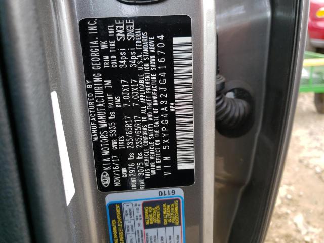 2018 KIA SORENTO LX - 5XYPG4A32JG416704