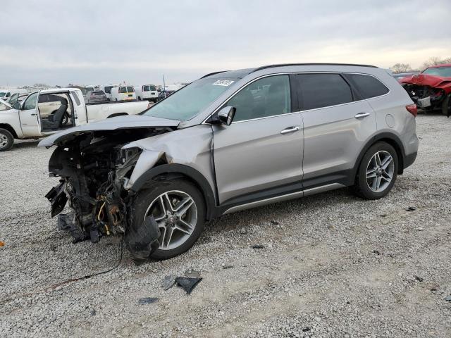 Vehiculos salvage en venta de Copart Wichita, KS: 2017 Hyundai Santa FE S