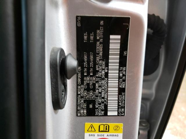 2016 LEXUS NX 200T BA - JTJYARBZ1G2047534