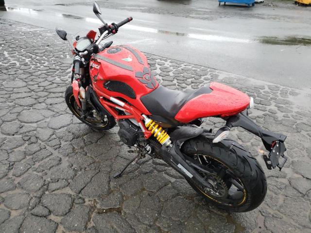 2018 DUCATI MONSTER 79 ML0MADBM5JT000727