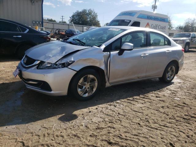 Salvage cars for sale from Copart Midway, FL: 2013 Honda Civic LX