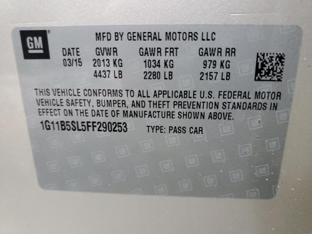 2015 CHEVROLET MALIBU LS - 1G11B5SL5FF290253