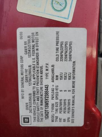 1GKDT13W5Y2388443 GMC Jimmy / Envoy