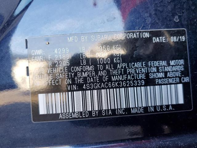 4S3GKAC66K3625339 Subaru Impreza