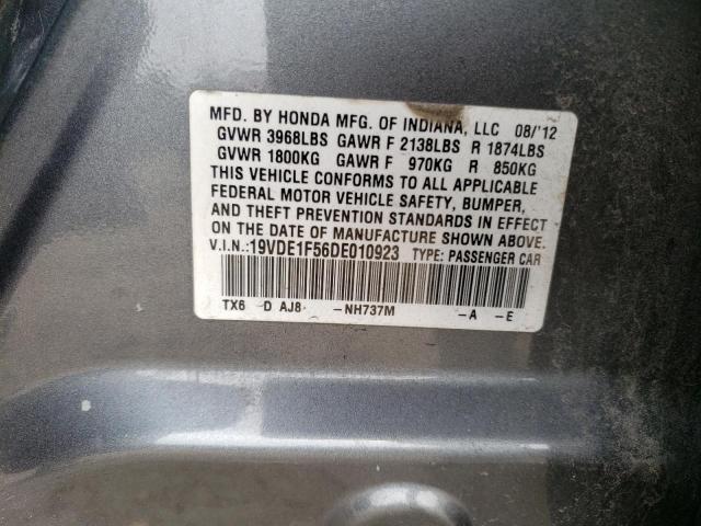 19VDE1F56DE010923 Acura ILX