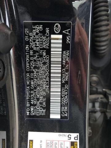 2021 LEXUS UX 200 - JTHE3JBH3M2036800