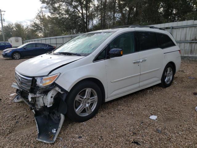 Salvage cars for sale from Copart Midway, FL: 2013 Honda Odyssey TO