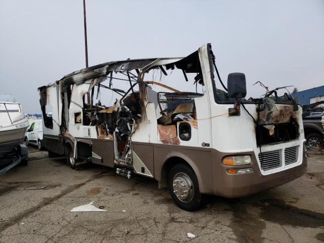 Salvage trucks for sale at Woodhaven, MI auction: 2004 Tiffin Motorhomes Inc 2004 Workhorse Custom Chassis Motorhome Chassis W2