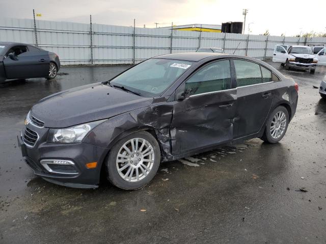 Salvage cars for sale from Copart Antelope, CA: 2016 Chevrolet Cruze Limited ECO