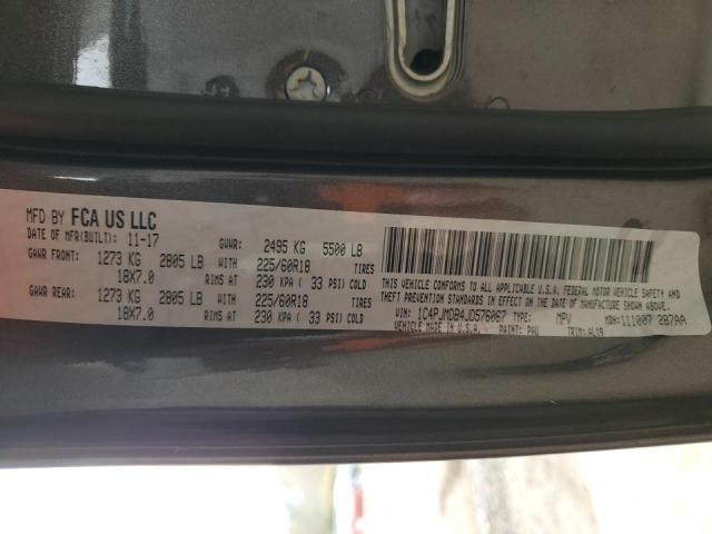 1C4PJMDB4JD576067 Jeep Cherokee Limited