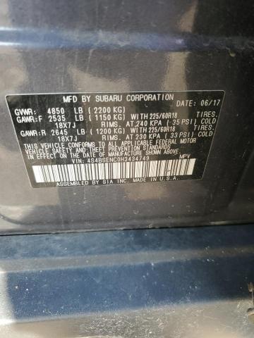 4S4BSENC0H3434749 Subaru Outback 3.6r Limited