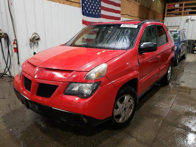 Salvage cars for sale from Copart Anchorage, AK: 2002 Pontiac Aztek