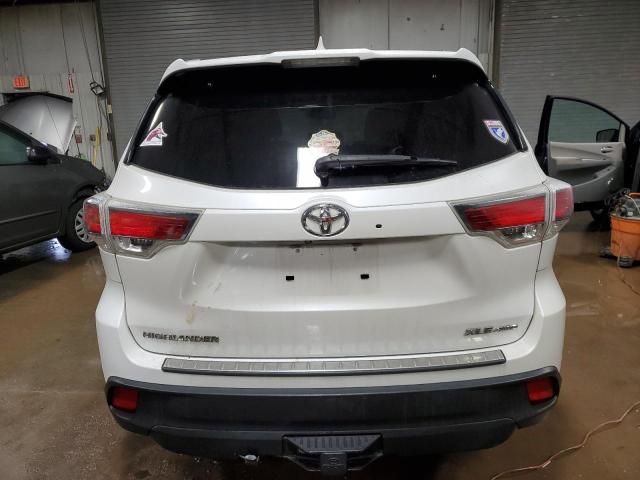 VIN 5TDJKRFH1ES040513 2014 Toyota Highlander, Xle no.6