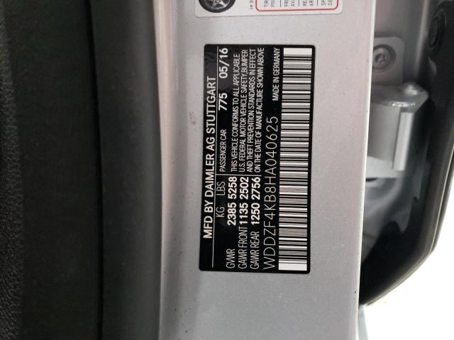 2017 MERCEDES-BENZ E 300 4MAT - WDDZF4KB8HA040625