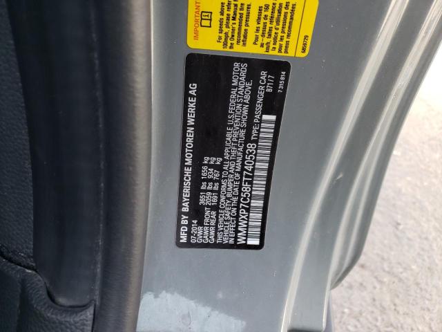 WMWXP7C58FT740538 Mini Cooper