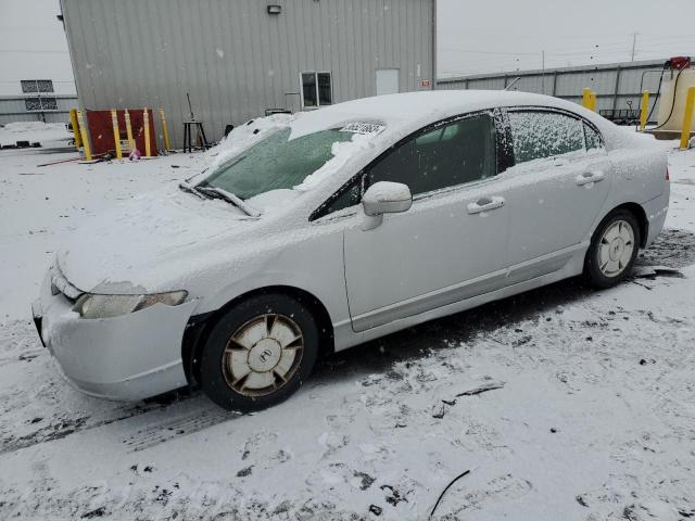Salvage cars for sale from Copart Airway Heights, WA: 2006 Honda Civic Hybrid
