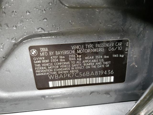 WBAPK7C56BA819436 BMW 328 XI