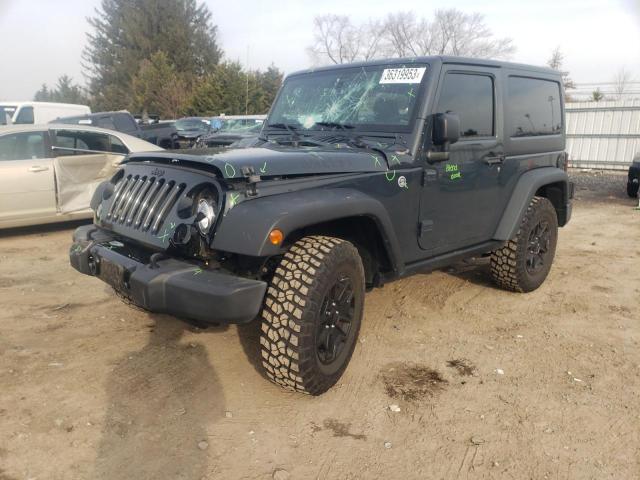 Salvage cars for sale from Copart Finksburg, MD: 2017 Jeep Wrangler S