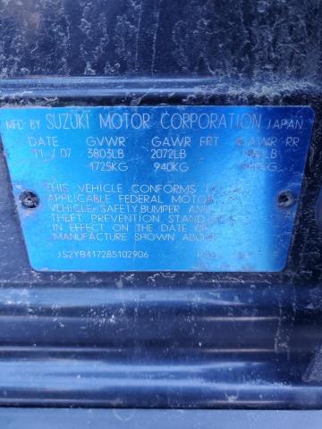 JS2YB417285102906 Suzuki SX4