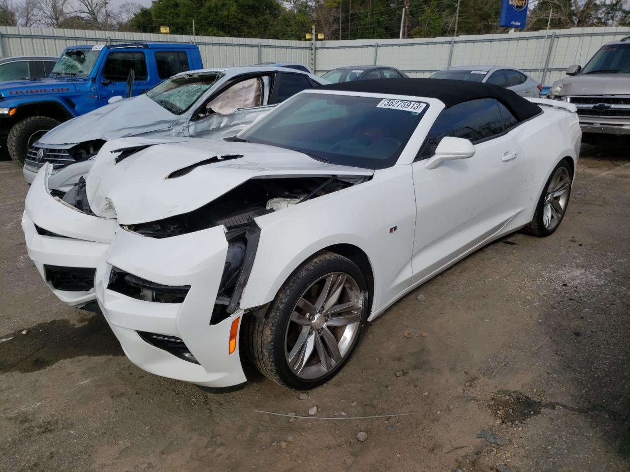 2017 Chevrolet Camaro VIN: 1G1FH3D74H0116432 from the USA - PLC Group