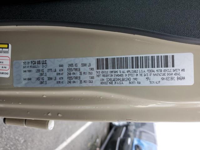 1C4BJWEG4HL601243 Jeep Wrangler Unlimited Sahara