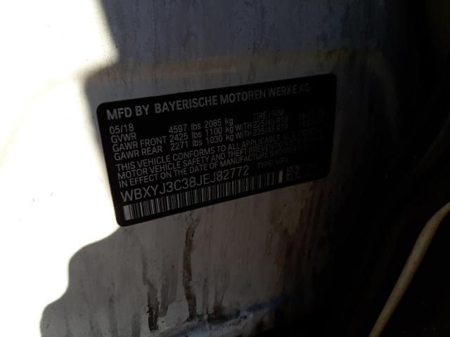 2018 BMW X2 SDRIVE2 - WBXYJ3C38JEJ82772