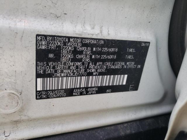 2019 TOYOTA RAV4 XSE - JTMEWRFV3KJ017710