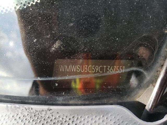 WMWSU3C59CT367551 Mini Cooper