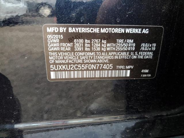 5UXKU2C55F0N77405 BMW X6 Xdrive35i