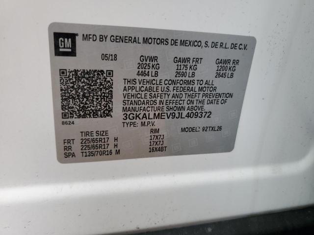 3GKALMEV9JL409372 GMC Terrain