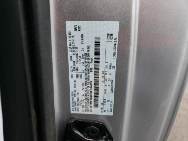 2019 FORD F150 - 1FTMF1CB7KFB14399