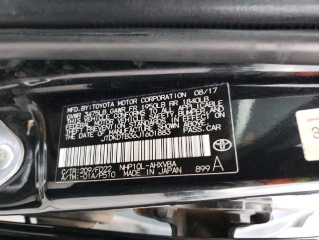 2018 TOYOTA PRIUS C - JTDKDTB36J1601883