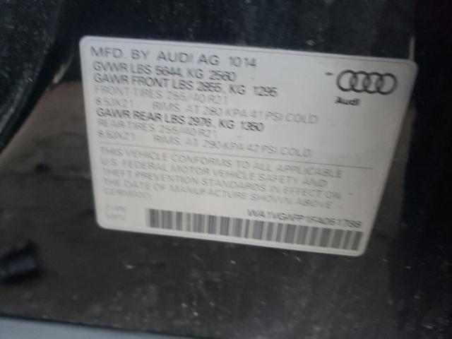 2015 AUDI SQ5 PRESTI WA1VGAFP1FA051788