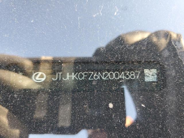 2022 LEXUS NX 450H JTJHKCFZ6N2004387