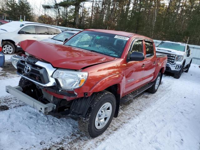 Salvage cars for sale from Copart Lyman, ME: 2013 Toyota Tacoma DOU