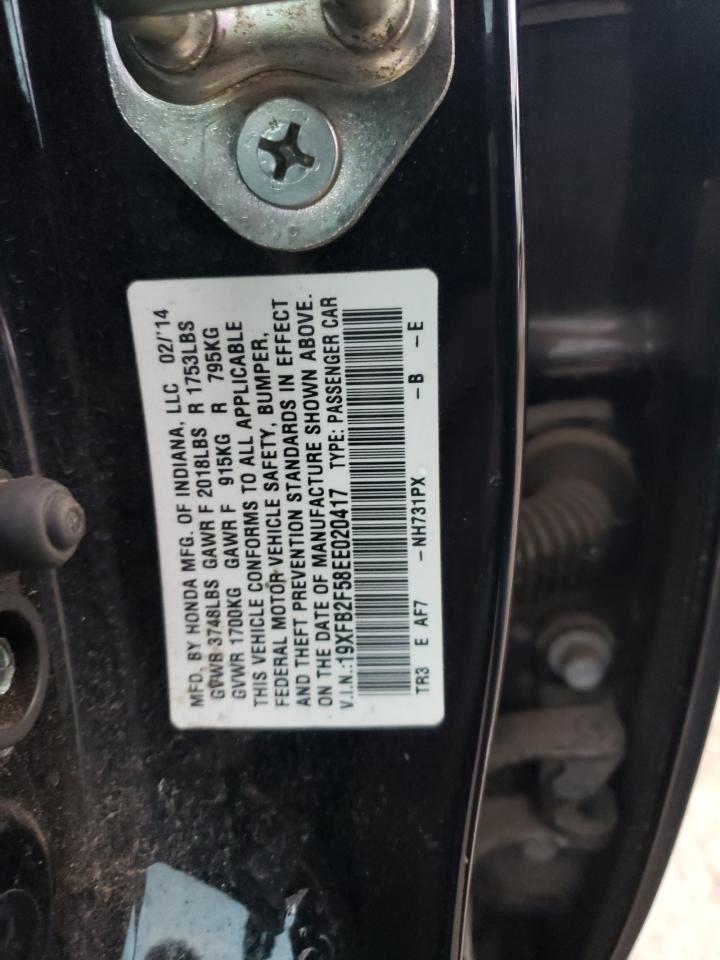 19XFB2F58EE020417 2014 Honda Civic Lx