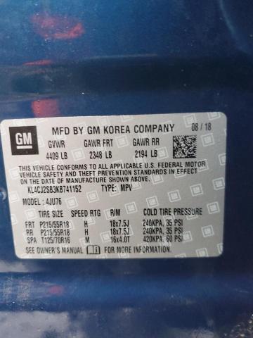 KL4CJ2SB3KB741152 Buick Encore Sport Touring