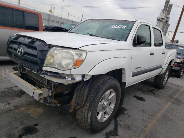 Salvage cars for sale from Copart Wilmington, CA: 2006 Toyota Tacoma DOU