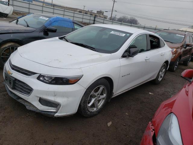 Salvage cars for sale from Copart Chicago Heights, IL: 2018 Chevrolet Malibu LS