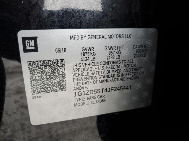 2018 CHEVROLET MALIBU LT - 1G1ZD5ST4JF245441