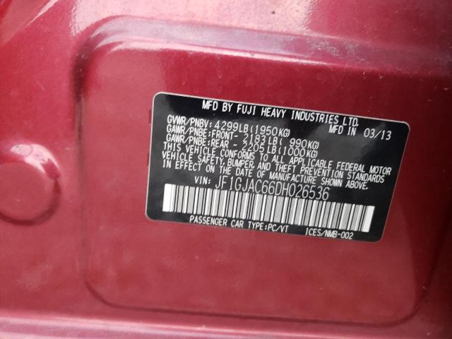 JF1GJAC66DH026536 Subaru Impreza Premium