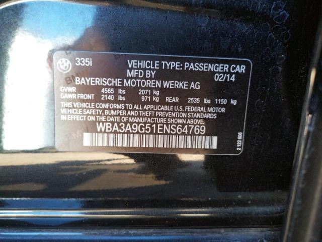 WBA3A9G51ENS64769 BMW 335 I