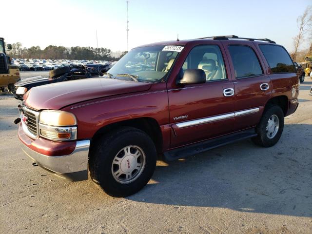 Salvage cars for sale from Copart Dunn, NC: 2002 GMC Yukon