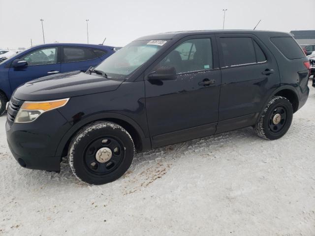 Salvage cars for sale from Copart Nisku, AB: 2013 Ford Explorer P