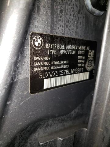 5UXWX5C57BLW13971 BMW X3