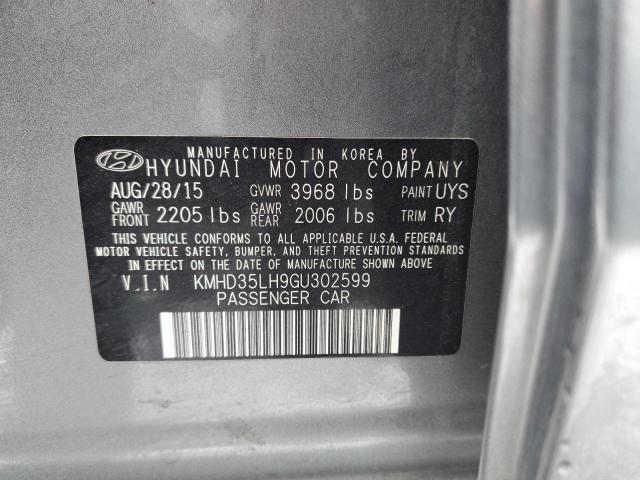 2016 HYUNDAI ELANTRA GT - KMHD35LH9GU302599