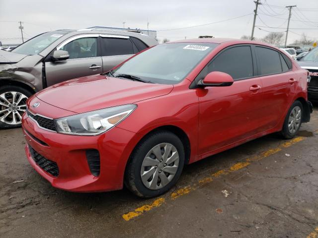 Salvage cars for sale from Copart Chicago Heights, IL: 2020 KIA Rio LX