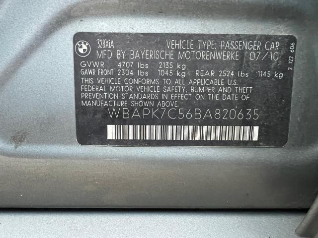 WBAPK7C56BA820635 BMW 328 XI